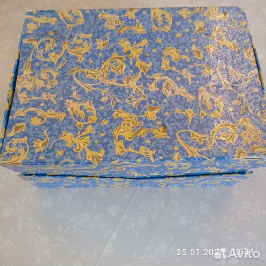 Чайная пара костяной фарфор/чашка с блюдцем