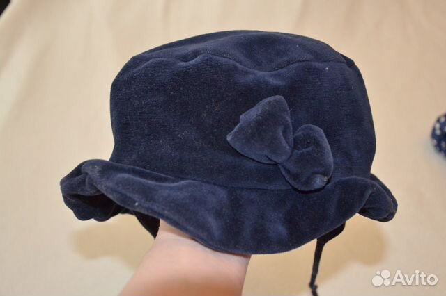 Бархатная шапка утепленная Италия 50 размер