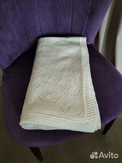 Плед детский/одеяло на хлопковой подкладке