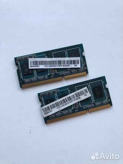 Озу DDR3 4gb + 2gb (Оперативная память)