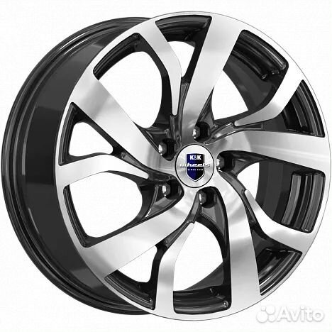 Кик Палермо (кс607) 6,5x16 5/105 ET38 d-56,6 алмаз черный (Арт.r25959) Оригинал