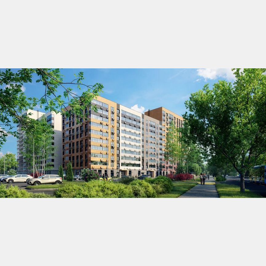 1-к. квартира, 34,2 м², 11/15 эт.