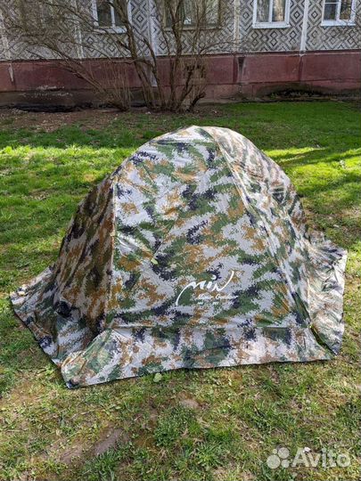 Палатка на раскладушке