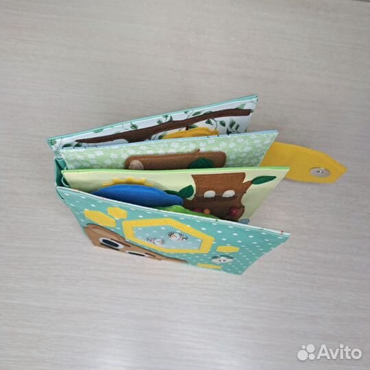 Книжка-игрушка ручной работы 
