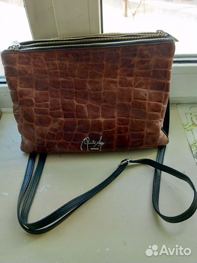 Сумка женская натуральная кожа италия