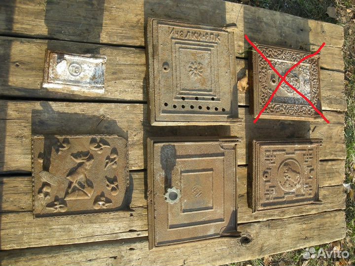Дверцы печные с орнаментом сюжетные самовывоз