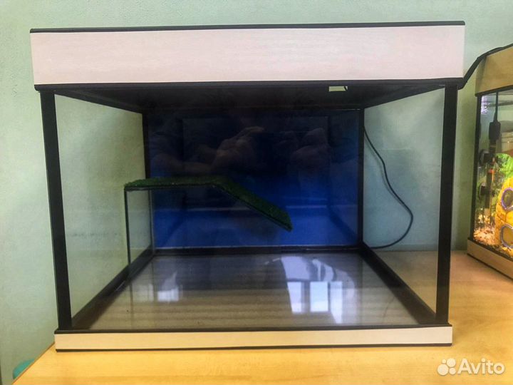 Аквариум для черепахи 50 литров. Новый. Гарантия