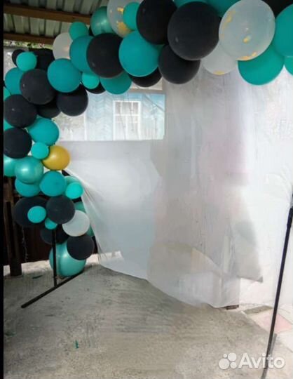 Насос для воздушных шаров, каркас для фотозоны