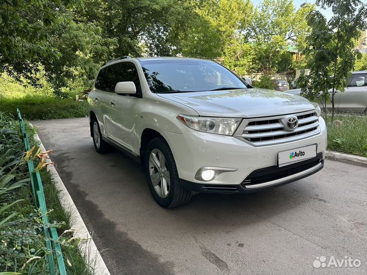 Toyota Highlander 3.5 AT, 2013, 173 000 км