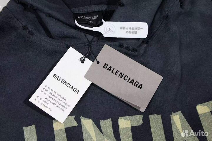 Толстовка с капюшоном balenciaga