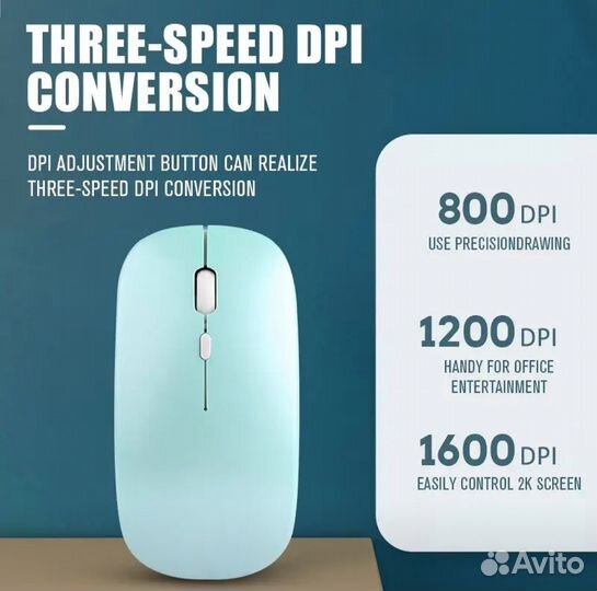 Мышь беспроводная аккумуляторная