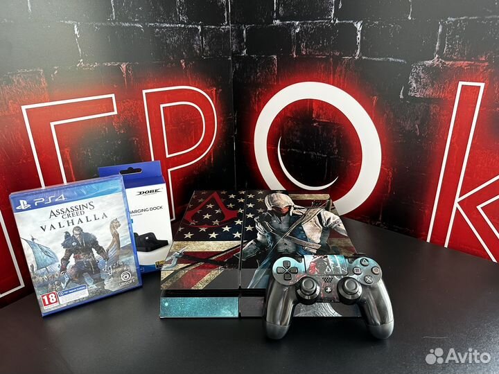 Sony PS 4 комплект Assasins creed + гарантия