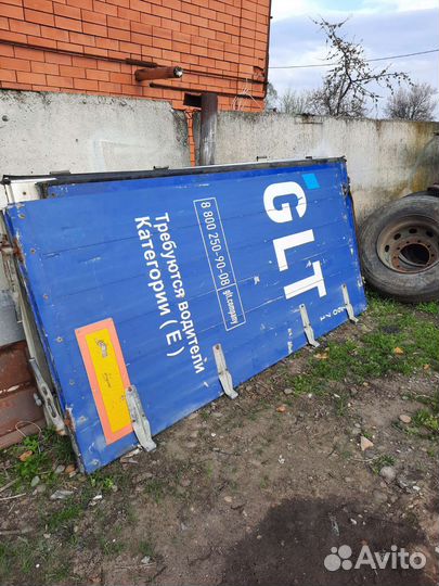 Дверь шторного прицепа