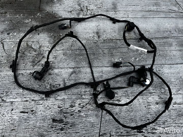 Проводка заднего бампера Tiguan