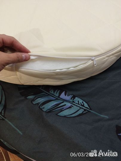 Матрас детский круглый