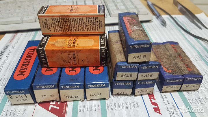 Радиолампы новые и Б/У