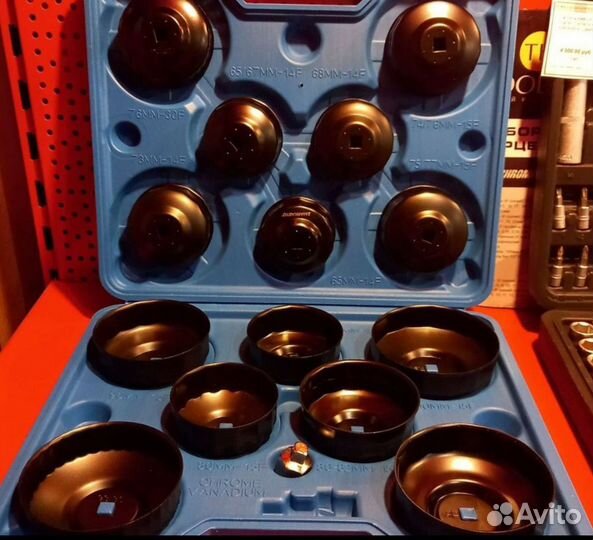 Набор съемников масляных фильтров 14пр