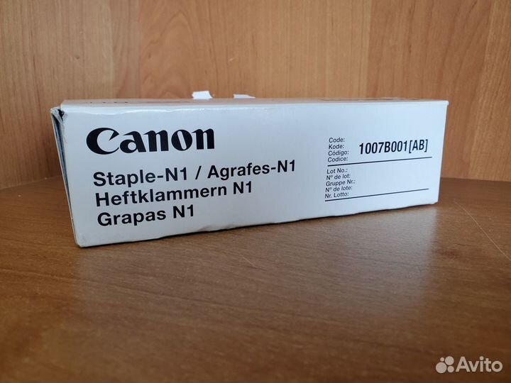 Скрепки С картриджем canon staple-N1 (арт. 1007B00