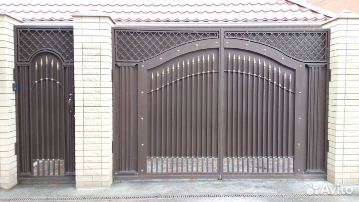 Ворота ручной работы