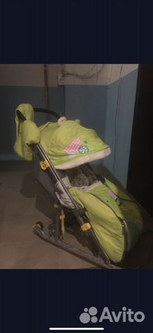 Коляска санки