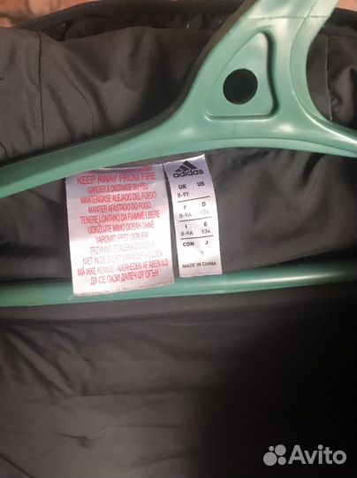 Пуховик детский