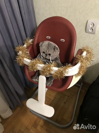 Детский стульчик для кормления chicco polly