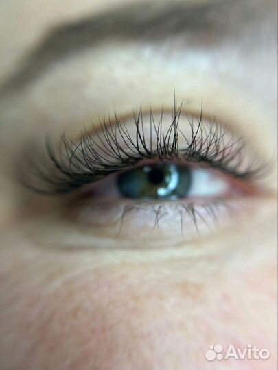 Наращивание ресниц на дому