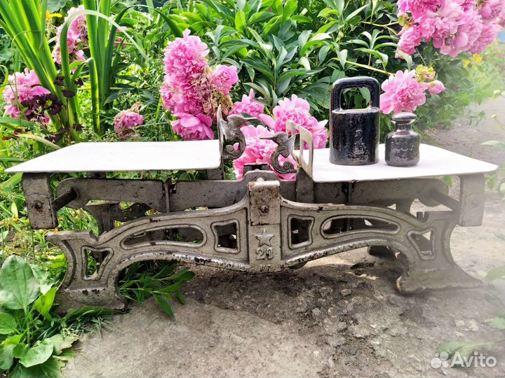 Весы торговые 20 кг. СССР