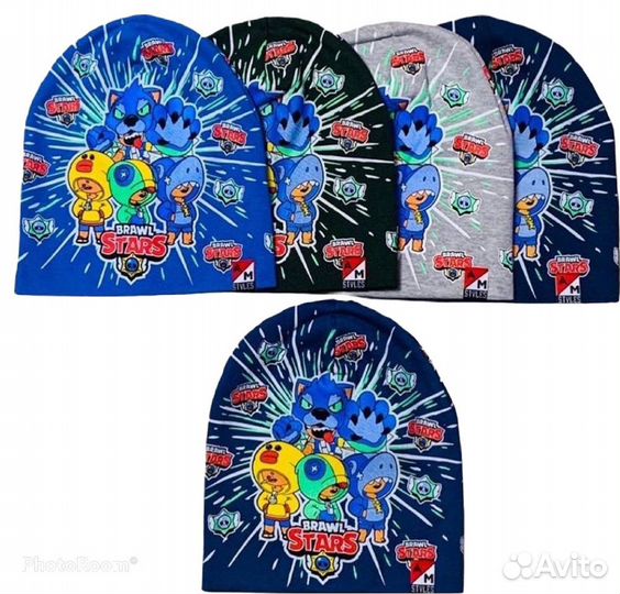 Шапка детская Амонг ас, бравл старс