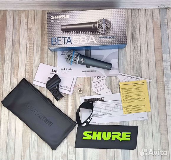 Микрофон Shure beta 58a новый