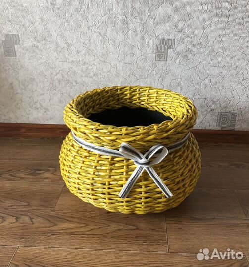 Мешочек счастья из ротанга