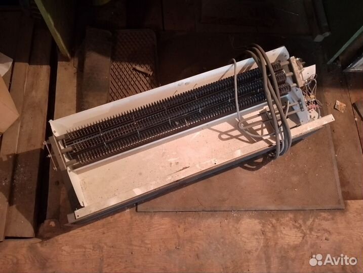 Тепловая завеса электрическая, тепловентилятор