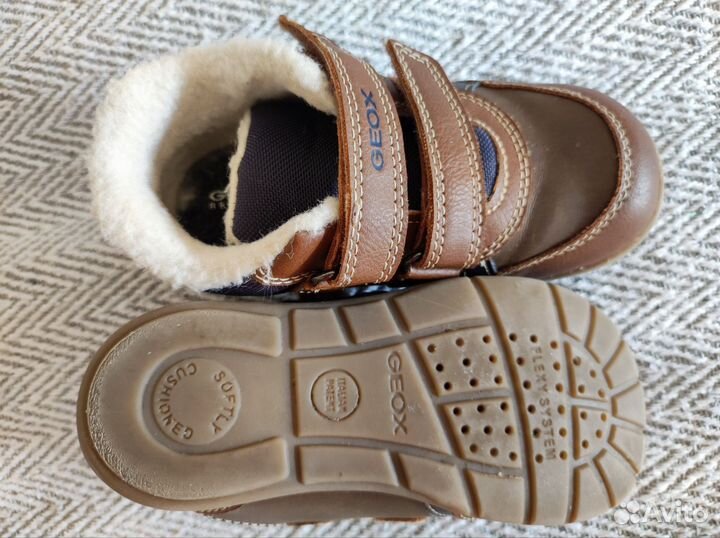 Демисезонные ботинки geox 25