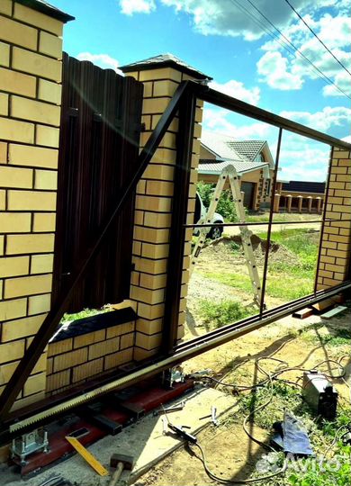 Откатные ворота в наличии