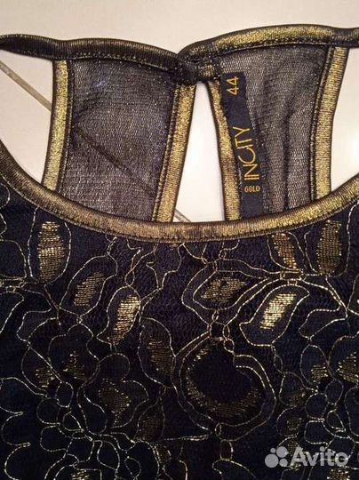 Вечернее платье gold