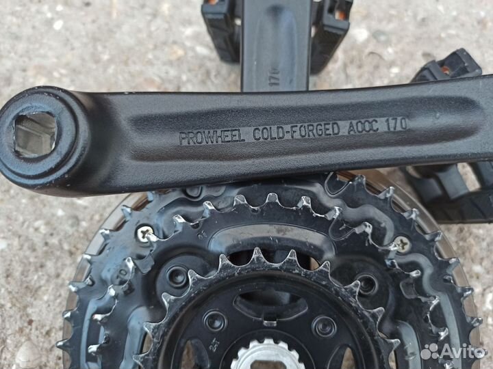 Шатуны для велосипеда 170 мм под квадрат