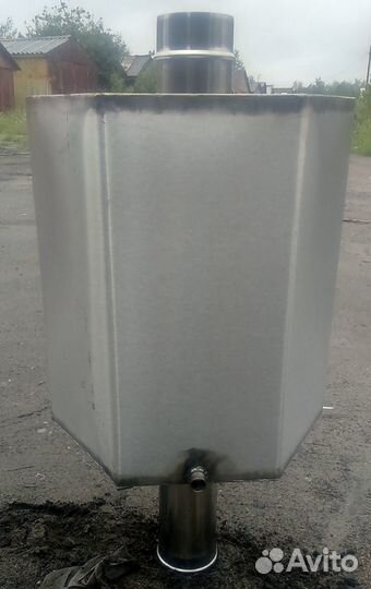 Бак из нержавейки для бани