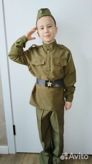Прокат военного костюма р-р 128 и 146