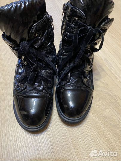 Сапоги зимние детские на девочку