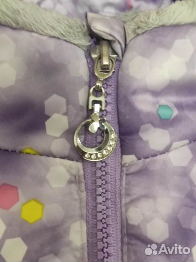 Зимний комплект для девочки 110