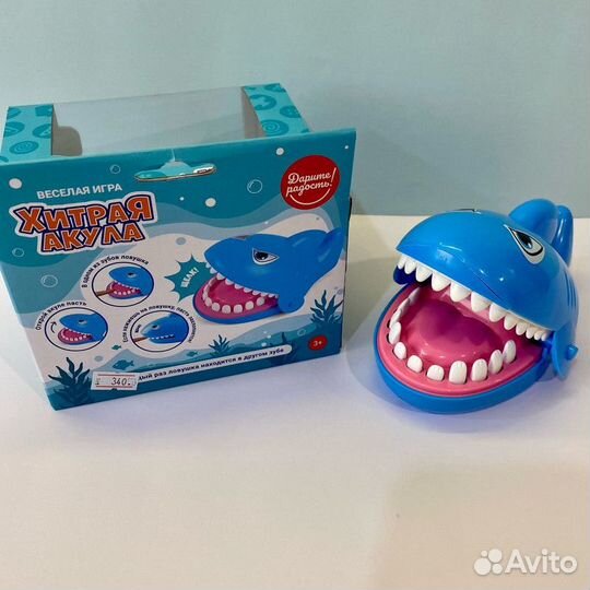 Игрушка ловушка дантист свет звук