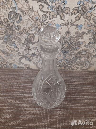 Графин Хрустальный времен СССР
