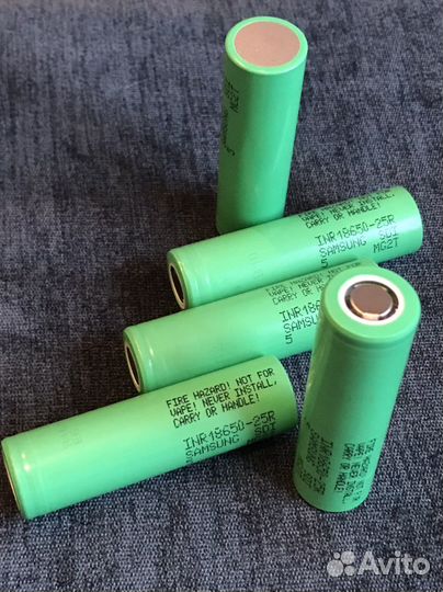 Аккумуляторы 18650 Samsung 25R
