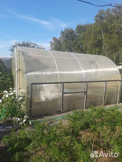 Теплица 3 на 4 из поликарбоната