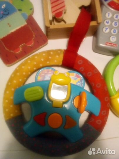 Fisher price djeco игрушки пакет