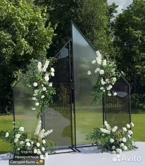 Выездная церемония и свадебный декор