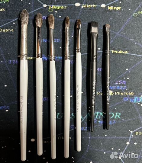 Кисти для макияжа MAC,Manly,Pimenova