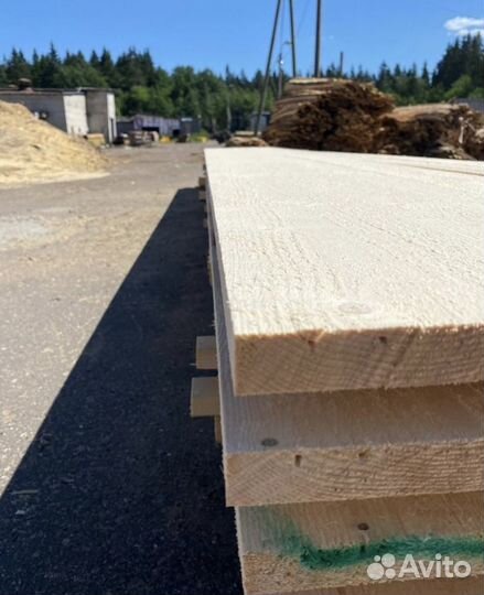 Доска обрезная 25*125*6000 1 сорт