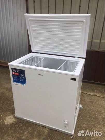 Морозильный ларь 198 литров. Гарнтия