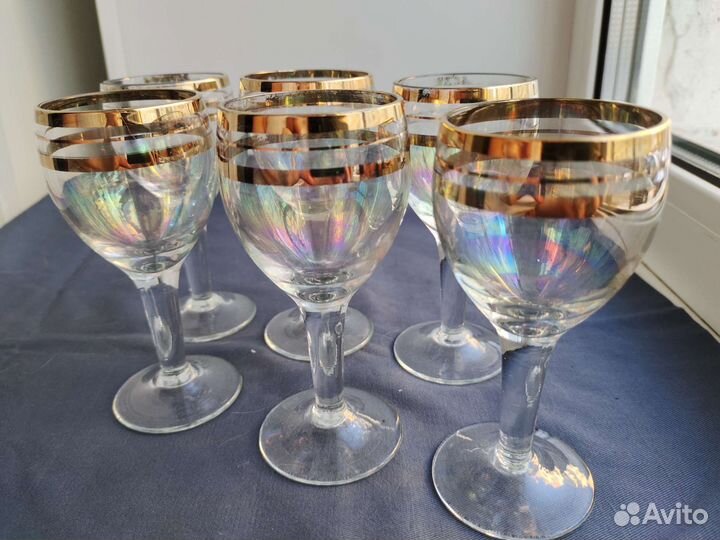 Стеклянные бокалы СССР дхз